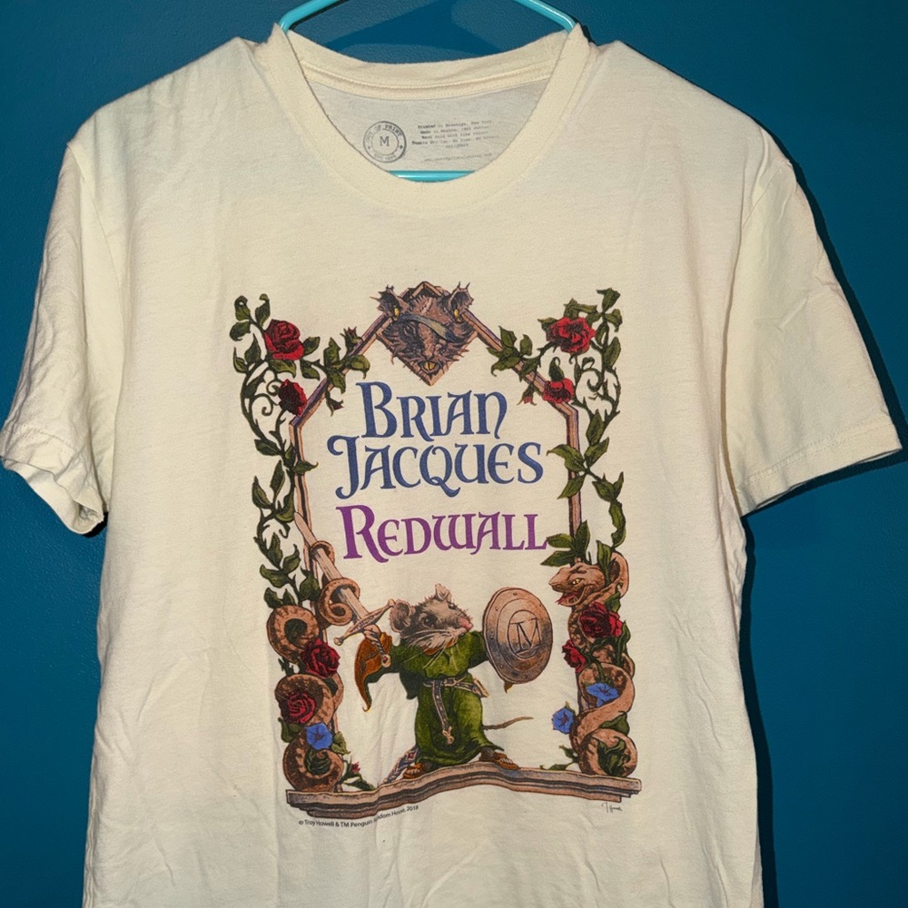 Out of Print Cream Graphic Tee